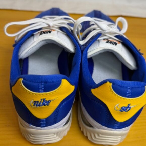 Nike SB BRSB sneakers in the Game Royal/University Gold colorway Men's size 10.5 - Picture 5 of 6
